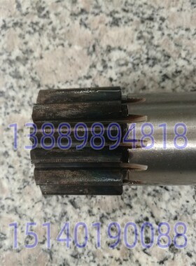 大连机床配件 安阳机床配件 CW6163C W6180P 溜板箱齿轮轴 齿条轴