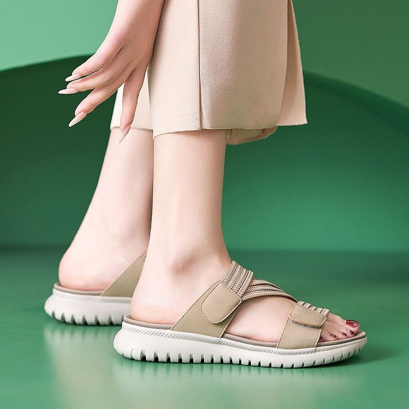 超轻防滑可湿水拖鞋女夏外穿软底可调节J凉拖夏季海边妈妈沙滩鞋,女鞋,一字拖,淘宝优惠券,粉丝福利购,淘宝优惠卷