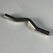 外接卡压式 管件管桥304薄壁不锈钢水管挤压接头双卡压316过桥弯