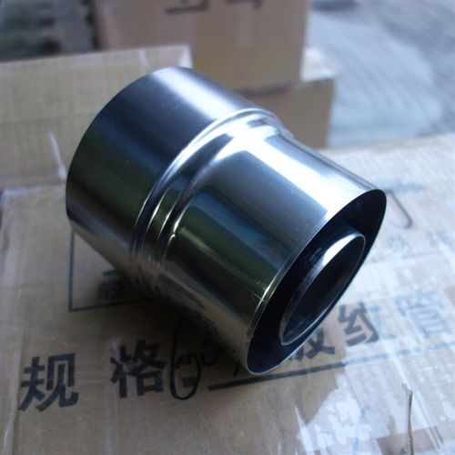 百乐满平衡式热水器不锈钢排烟管110*75变100*60变径接头12080转