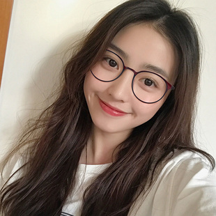 近视眼镜女超轻tr90眼镜框架防辐射蓝光有度数圆框配眼镜男韩版潮