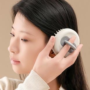 乐顿两硅66954胶家用多功头能洗头刷摩二合一刷子卫浴干湿按用可
