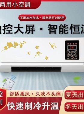 移动小空调冷暖两用卧室节能省A电壁挂不用外机的空调可移动冷风