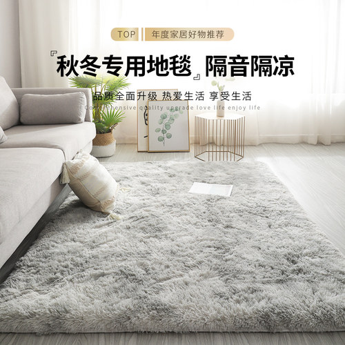地毯客厅卧室全铺毛毯地垫床边厚免F洗沙发茶几书房免打理房间垫