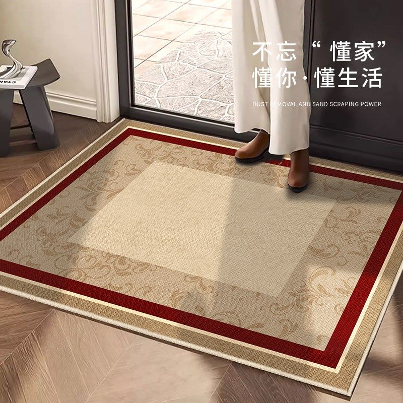 2025新款入i户门地垫进门入户脚垫玄关门口门垫新中式地毯可定制,居家布艺,入户地垫,淘宝优惠券,粉丝福利购,淘宝优惠卷
