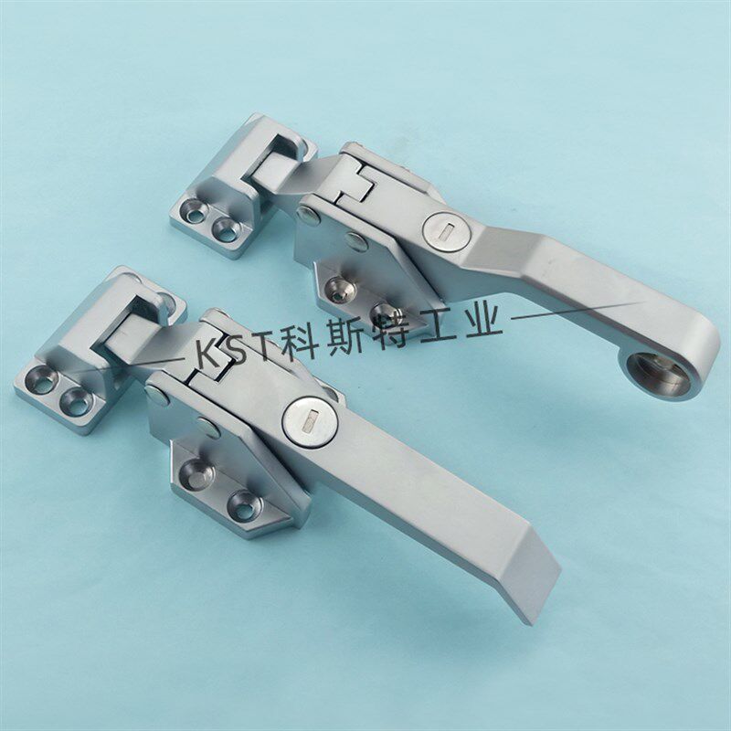 A7-10-351-75杠杆搭扣紧密闭拉动E式柜门锁冷库锁密闭把手锁 DK61