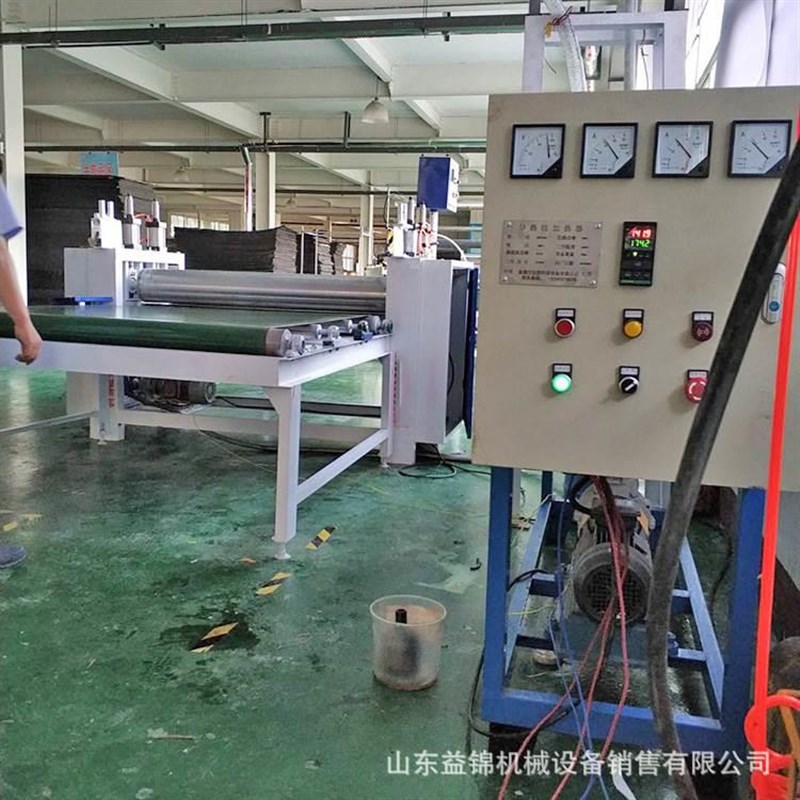生态板装饰纸平贴机 售后好自动木纹纸G贴面机热贴合木板PVC贴纸