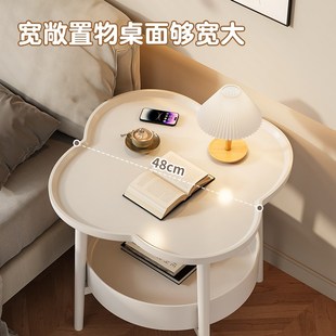 沙发边几边柜床头置物架可移动卧室床头小桌子简约现代床头柜家用