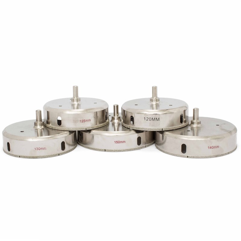 105-200mm金刚砂玻璃陶瓷瓷砖钻头佛珠玉石磨圆大理石粗砂开孔器