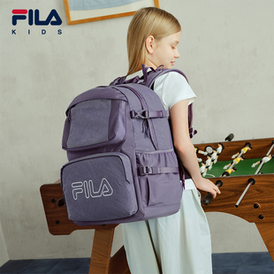FILA 斐乐儿童书包2026新款男女童初中生大容量高年级双肩包背包