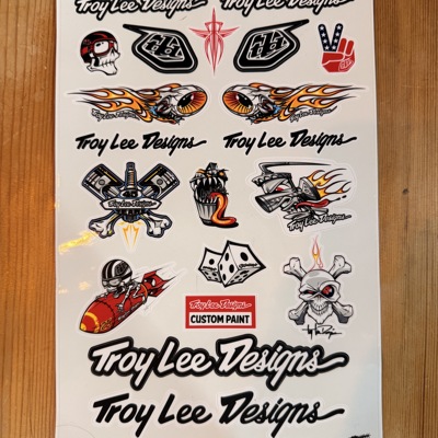 TLDTroyLeeDesigns骑行贴纸