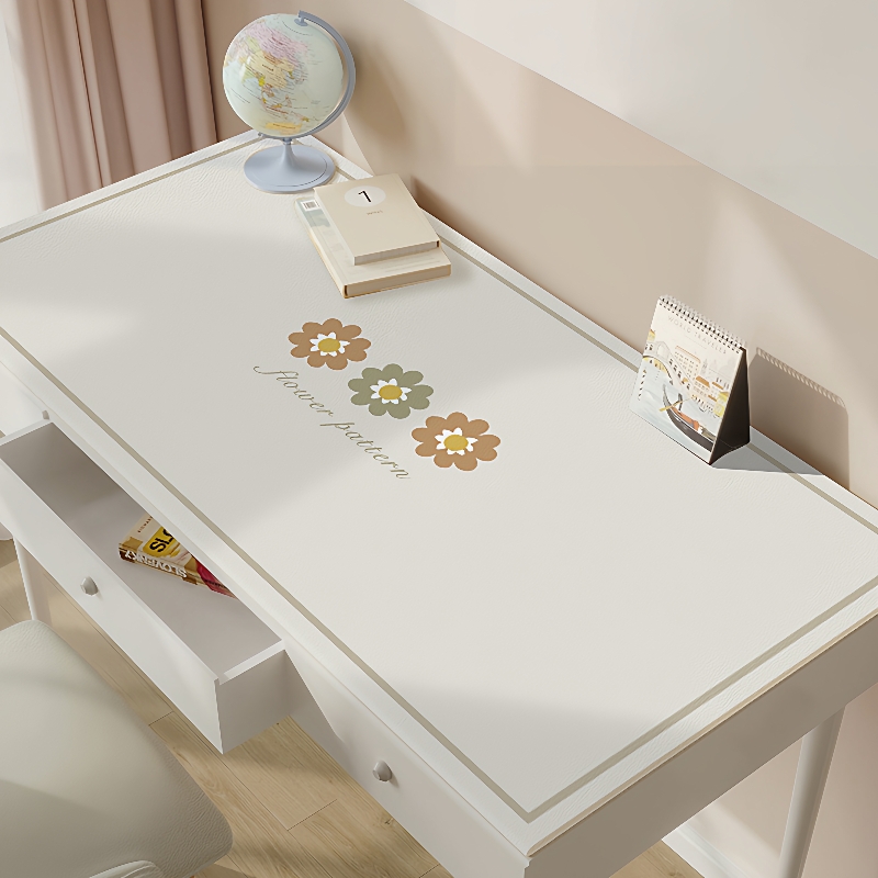 V45O仿硅胶儿童学生学习写字书桌垫桌面垫化妆台桌布防水防油