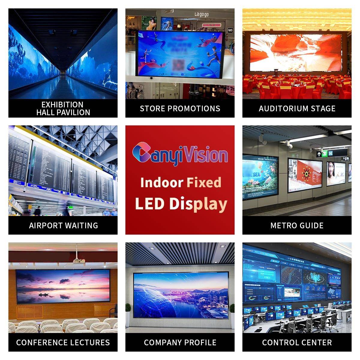 室内P2全彩led显示屏高清电子屏舞台会议广告led广告显示屏幕