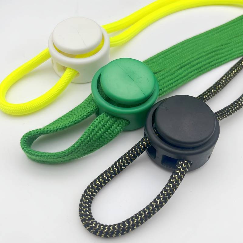 特大号塑料双孔卡扣收紧锁扣弹簧扣松紧调节扣定绳扣穿绳扣猪鼻扣