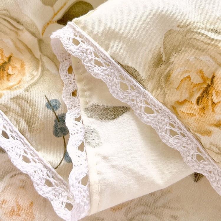 ins风全棉床裙三件套单件床罩纯棉床单带裙花边韩式2022新款床围