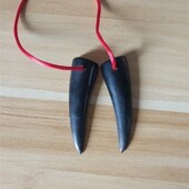 道士卦师法器串绳牛角卦道家法器圣卦