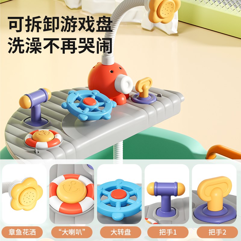 儿童泡澡桶宝宝洗澡桶秋冬洗澡盆婴儿浴盆家用小孩冬天大号沐浴桶