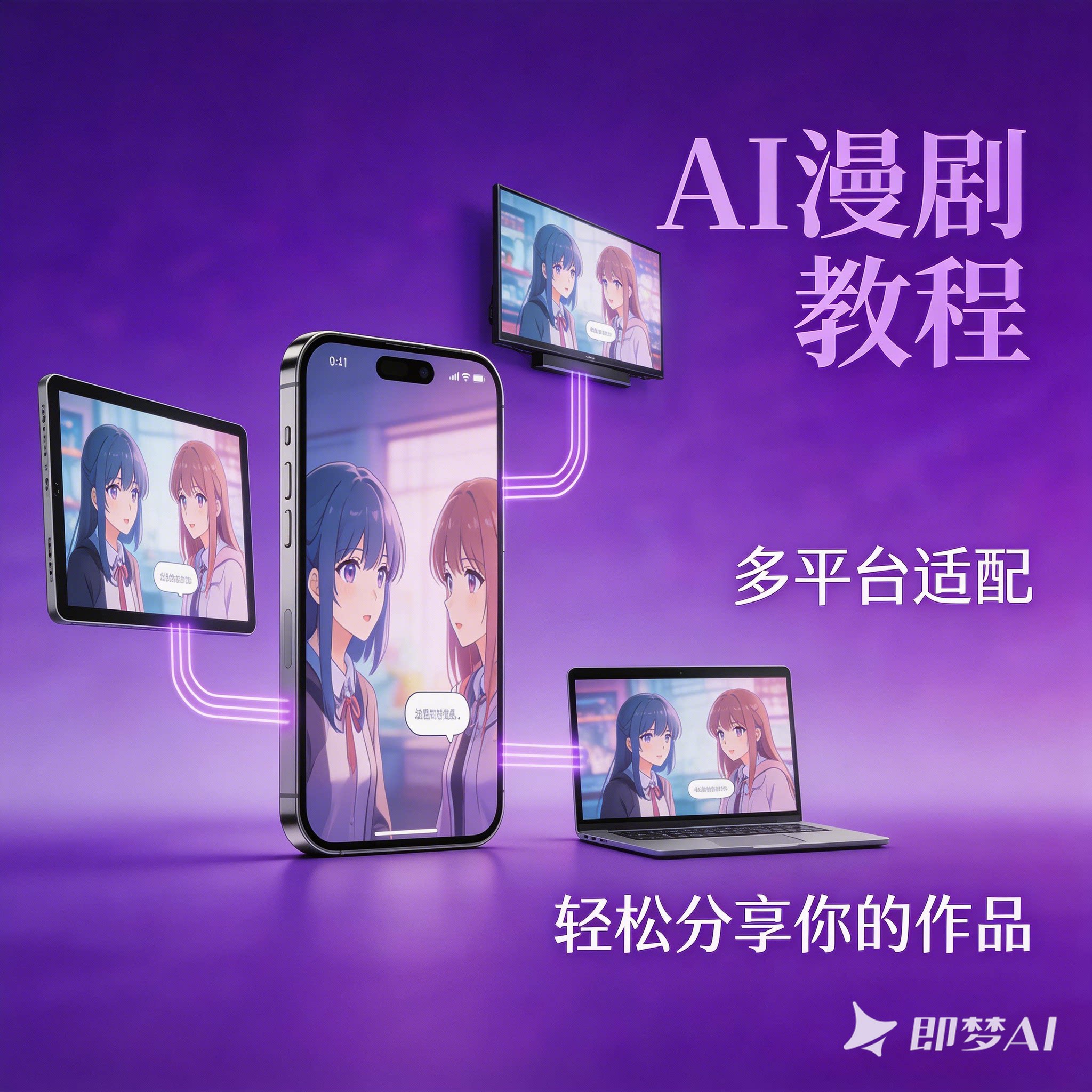 2026 AI漫剧制作教程 AI动态漫画微短剧软件资源视频课程创作解说图片