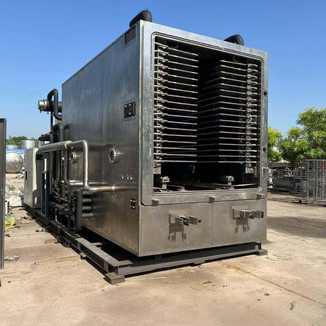 果蔬真空冻干机宠物粮冻干机二手楚天78平方真空冷冻干燥机