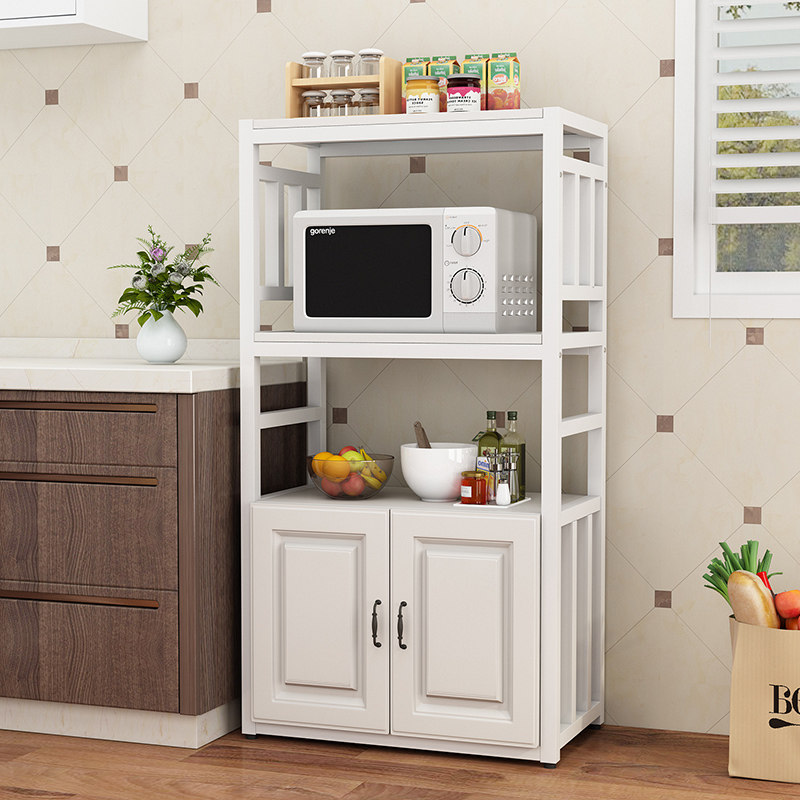 微波炉置物架厨房落地式多层用品收纳架烤箱储物家用放锅架子橱柜,厨房/烹饪用具,厨房置物架/置物柜/角架,淘宝优惠券,粉丝福利购,淘宝优惠卷