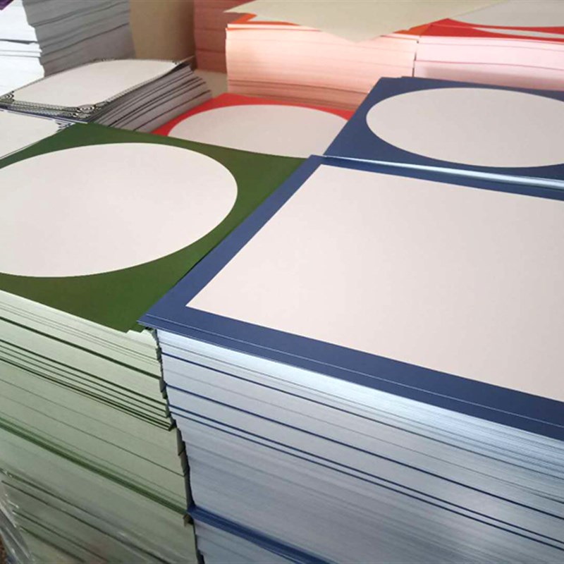 正方形边框纸美术画纸幼儿园卡纸画室铅画纸33*33镜片花边纸