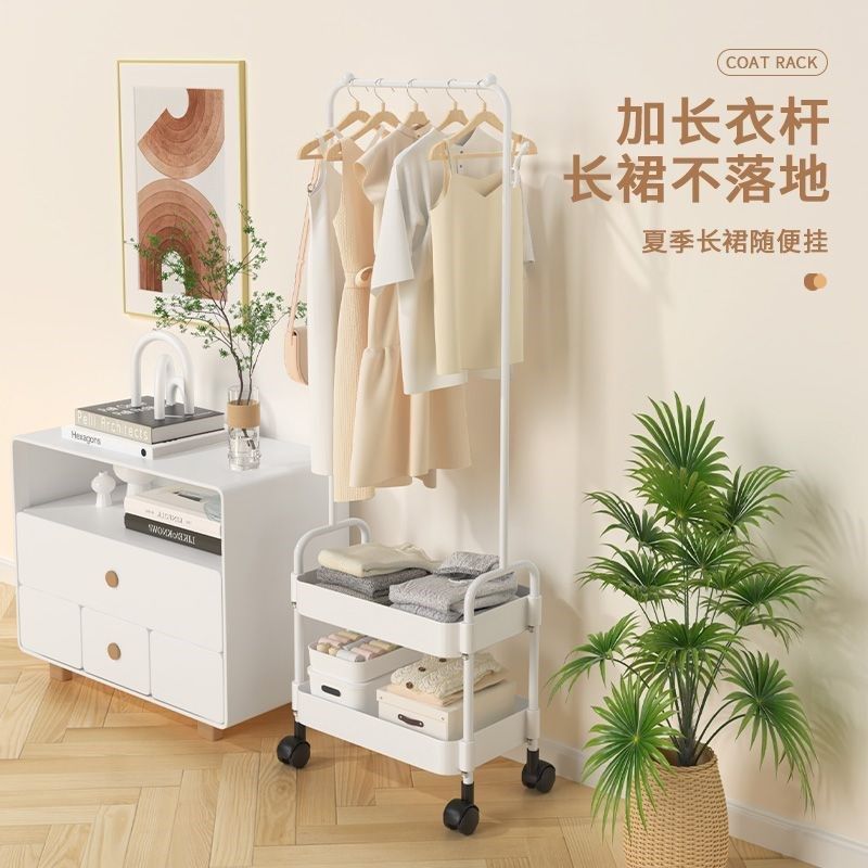 简易晾衣架落地收纳衣帽架家用卧室衣架落地立式移动衣架,住宅家具,衣帽架,淘宝优惠券,粉丝福利购,淘宝优惠卷