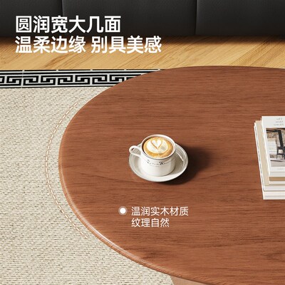 中古实木小茶几客厅家用喝茶桌现代简约小户型高级感阳台创意茶台