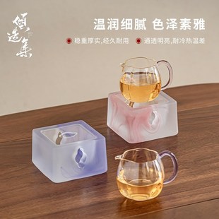 蜡烛温茶炉公道杯茶壶加热保温底座家用酒店小巧轻奢暖茶炉日式