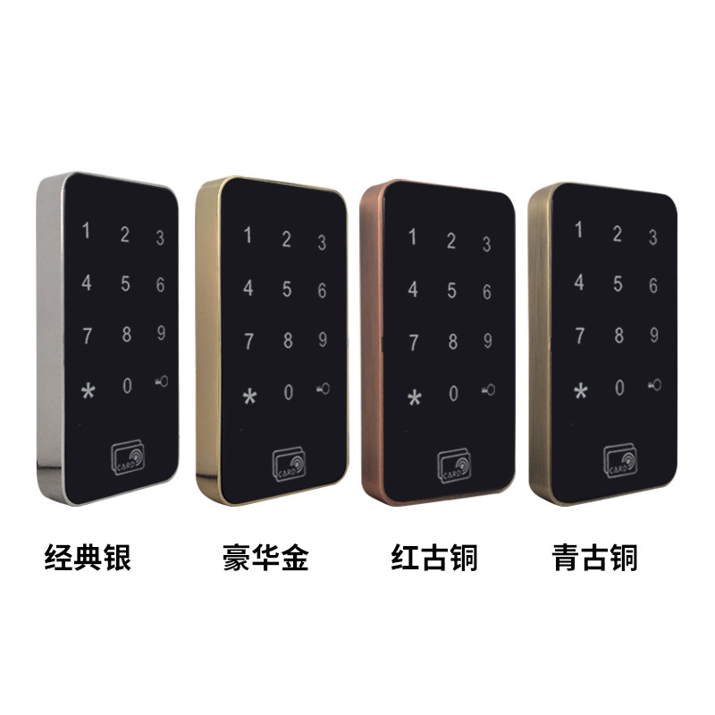 智能密码柜锁桑拿锁浴室健身房y柜子锁柜门锁更衣室感应锁IC卡锁