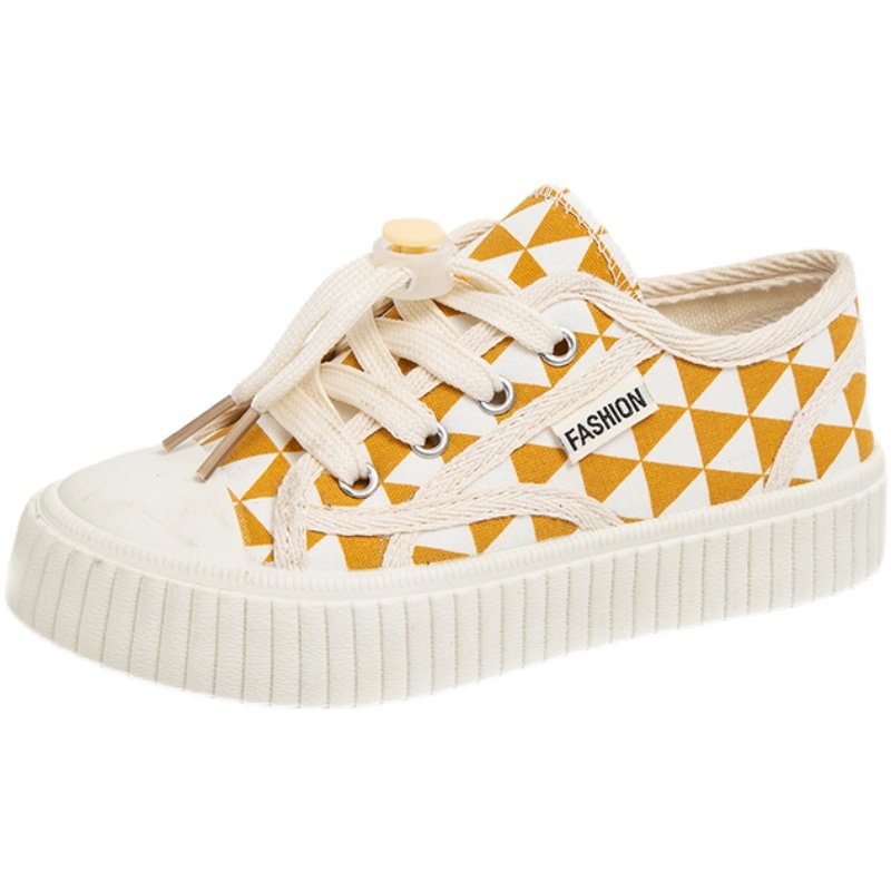 偏小码帆布鞋女313233小号女鞋子33- 3K4厚底板鞋小脚女孩布鞋单,女鞋,帆布鞋,淘宝优惠券,粉丝福利购,淘宝优惠卷