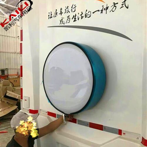 房车专用备胎罩 改装延长备胎盖I 轮胎罩套钢制保护套