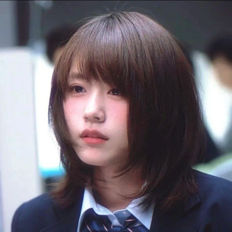 【有村架纯】短发假发女高层次斜刘海锁骨发I甜美日系Lolita全头
