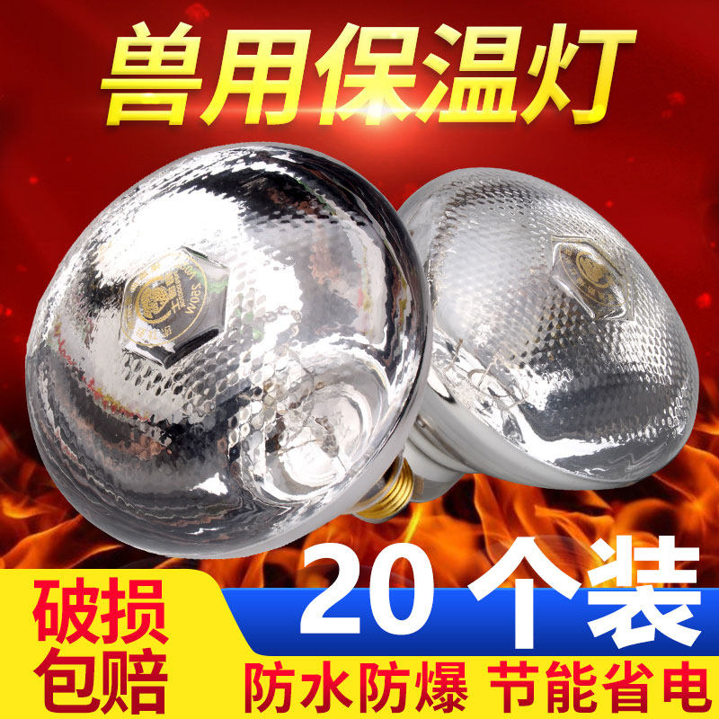保温灯小鸡仔猪养k殖场专用取暖灯泡小猪舍兽用育雏保暖加热灯烤