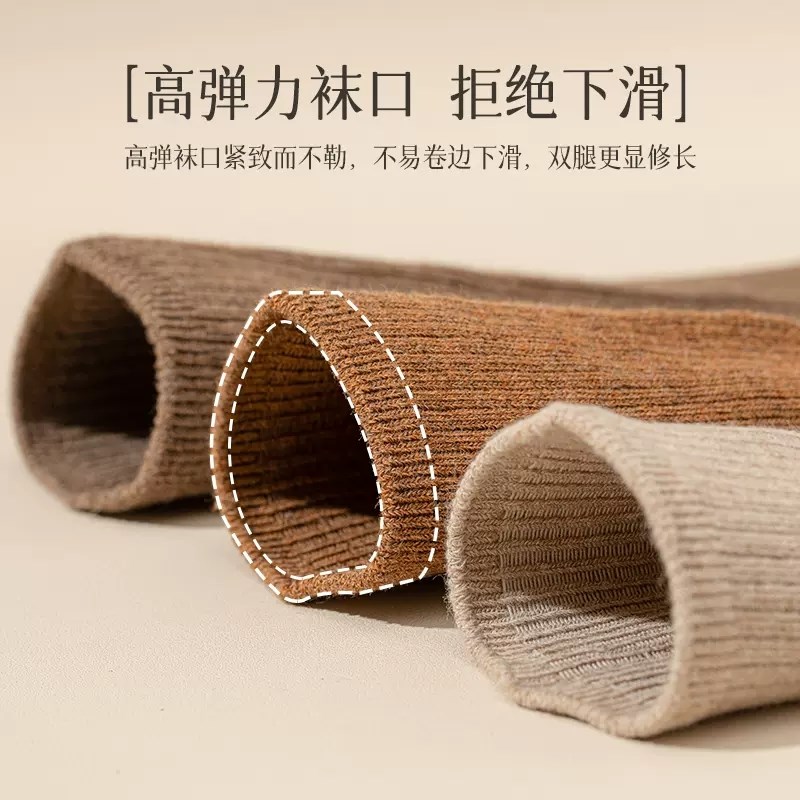 过膝袜女长筒夏季纯棉jk显瘦长袜压力护膝大腿夏天薄款高筒袜子靴