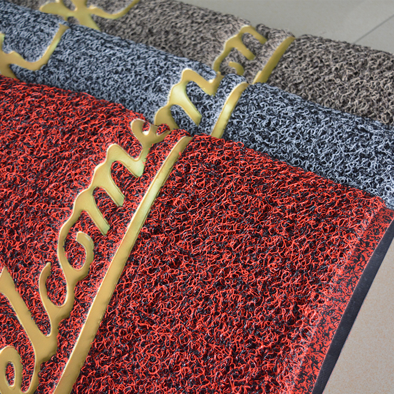 高档丝圈大酒店迎宾地毯/店铺门面欢迎光临门垫/防滑防水刮尘地垫