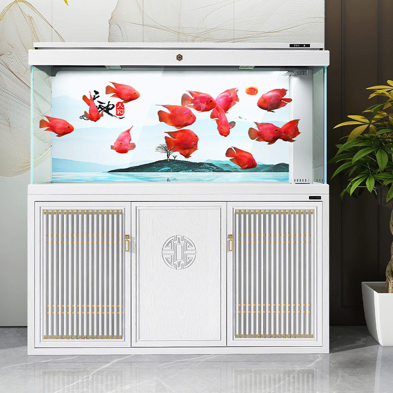 2023新款森森至臻鱼缸客厅大型玻璃鱼缸生态底过滤免换水水族箱,宠物/宠物食品及用品,底柜/落地缸,淘宝优惠券,粉丝福利购,淘宝优惠卷