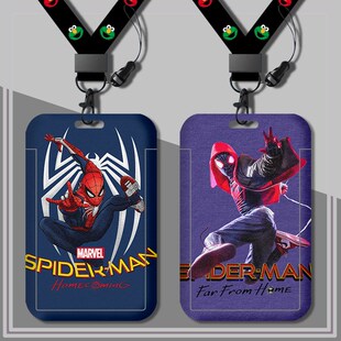 蜘蛛侠英雄归来卡套学生校园饭卡公交卡羊城通门禁工厂牌校牌套
