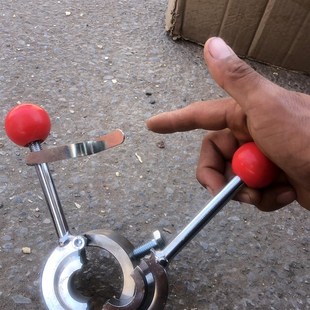 膨化机防堵大帽膨化机配件大全多功能五谷杂粮膨化机开合大帽加厚