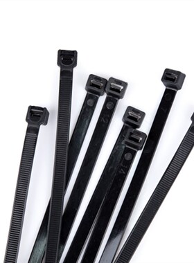 尼龙扎带10(8)x350白色国标7.2mmx350mm长强力粗扎带卡扣