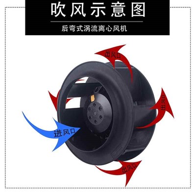 新款包邮133/175/180/190/220/225/250/280FLW2/3涡轮离心风机苏