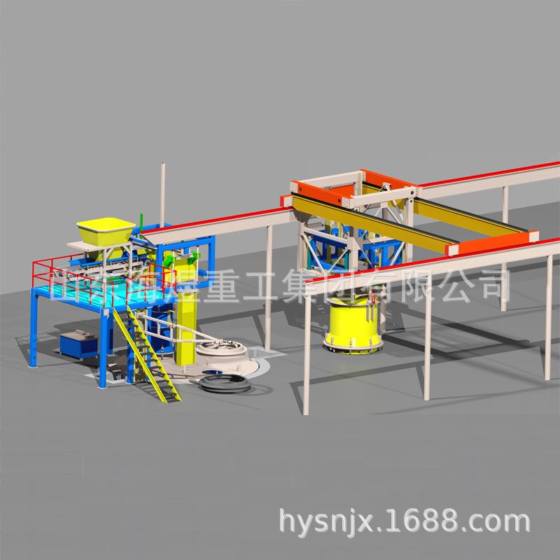 自动升芯式芯模振动制管设备生产效率高自动化水泥制管机300-120