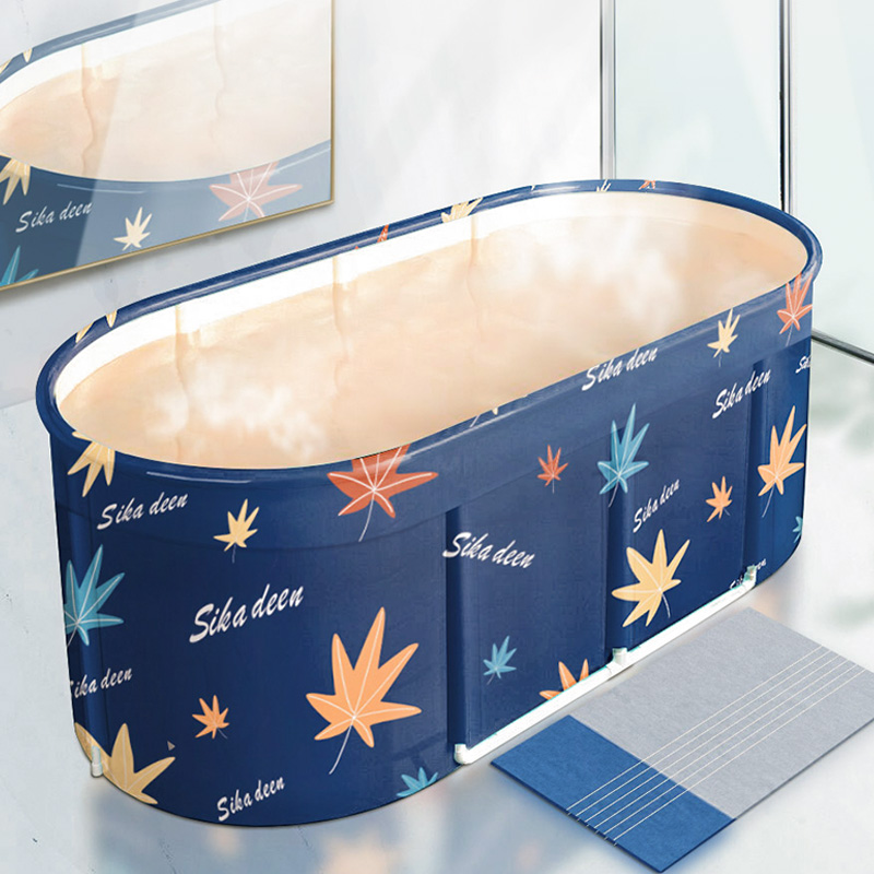 大人泡澡桶折叠洗澡桶家用长方形浴缸全身大号网红沐浴桶浴盆神器