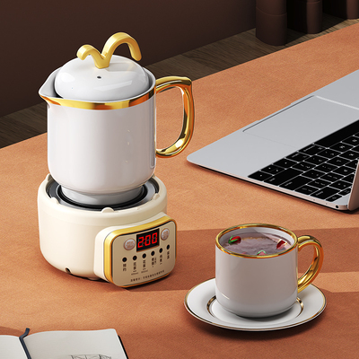 迷你养生壶小型办公室家用多功能电炖杯一人炖盅陶瓷养生杯电炖锅