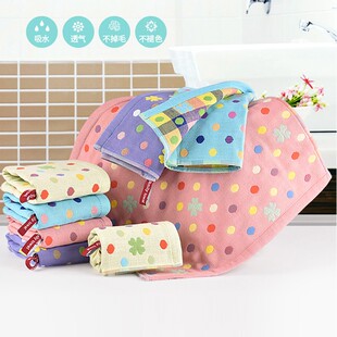 擦手巾挂式可爱韩国插手毛巾吸水搽手巾卫生间抹手布小方巾纯棉帕