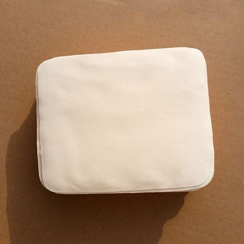 麂皮绒材质眼镜布 米黄色可定制可印字擦琴布屏幕擦拭布不易掉色