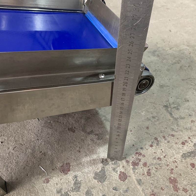 立式包装机配件输送带 优质PVC爬坡传送带成品输送带可调速可升降图片