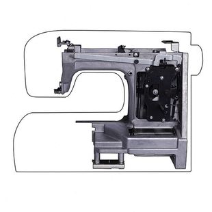 电动带锁边缝纫机 胜家singer1306家用多功能手持缝纫机小型台式