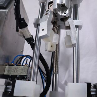 小型玻璃金属盖爪手旋盖机 端人工放盖档拧紧器拧盖机