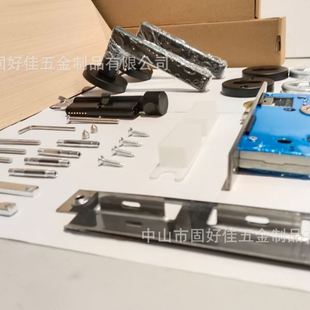 直供极简生态门铝合金家用室内房门锁公室静音锁分体锁P
