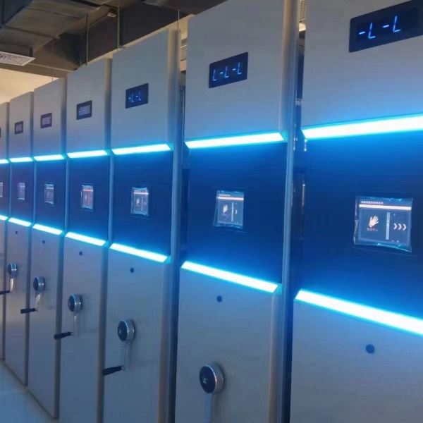 定制电动档案柜智能密集架档案密集柜钢制资料文件柜手摇移动